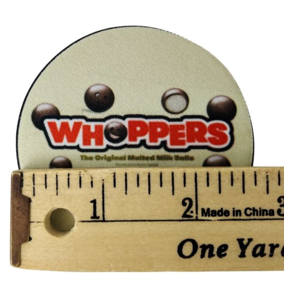 Car Coasters Whoppers Chocolate Candy Bar Snack Junk Food Set of 2 Neoprene - Picture 6 of 9
